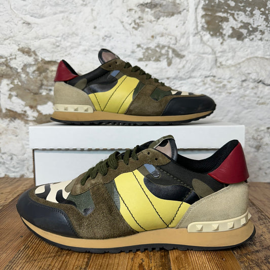 Valentino Multi Camo Rock Runner Sneaker Sz 10 (43) No Box