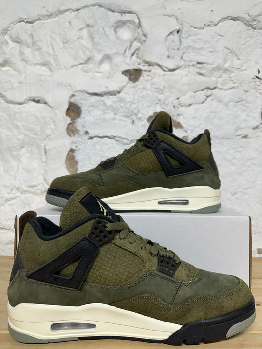 Air Jordan 4 Craft Olive Sz 10