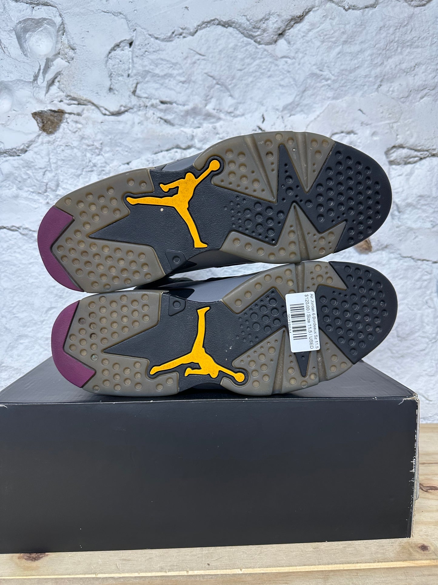 Air Jordan 6 Bordeaux Sz 11.5