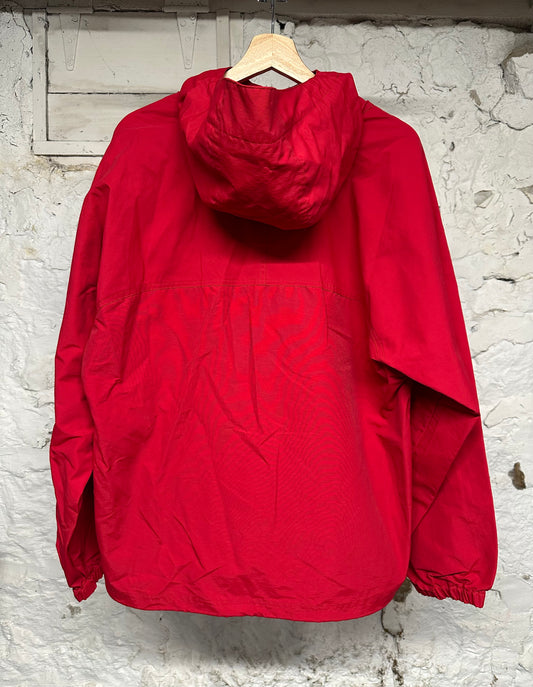 Supreme Quarter Zip Red Jacket Sz M