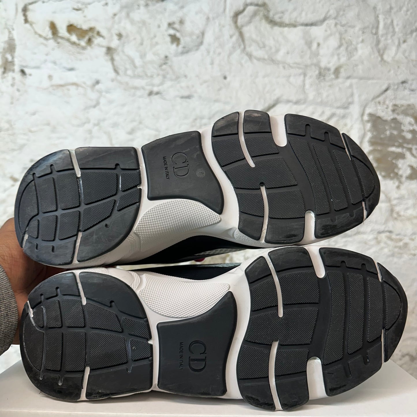 Dior B22 Rust Pink Black White Sneaker Sz 9 (42)