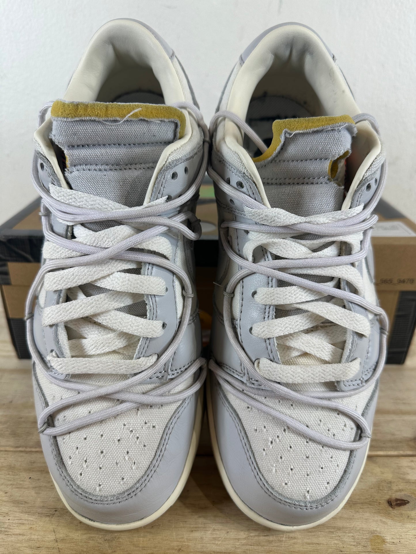 Nike Dunk Low Off-White Lot 49 Sz 8.5