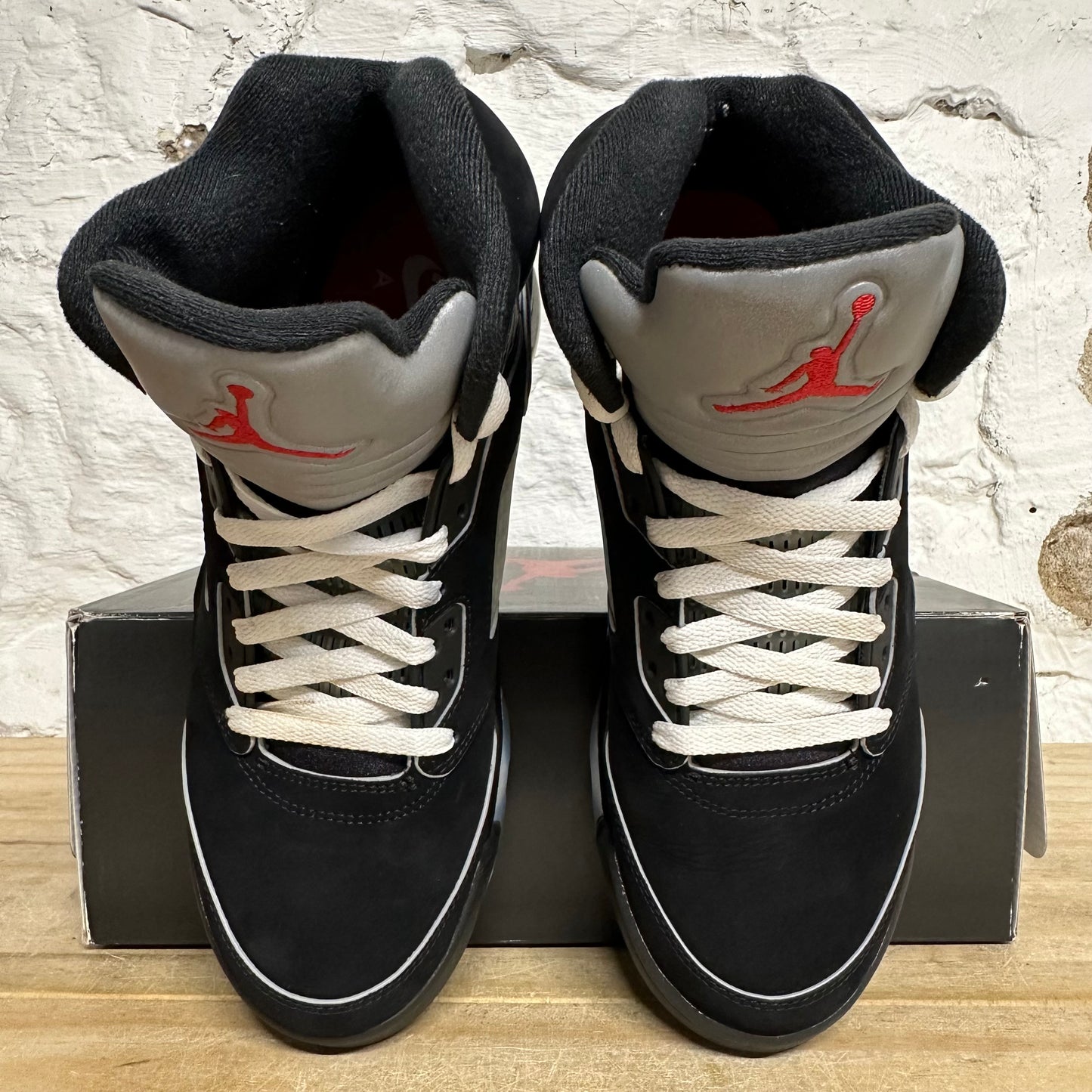 Air Jordan 5 Black Metallic Reimagined Sz 8