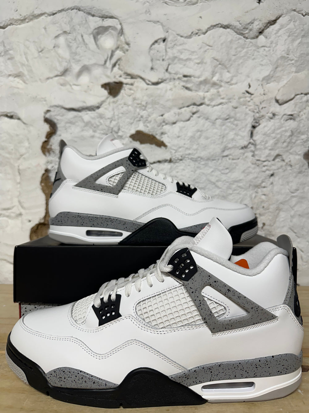 Air Jordan 4 White Cement Sz 14 DS