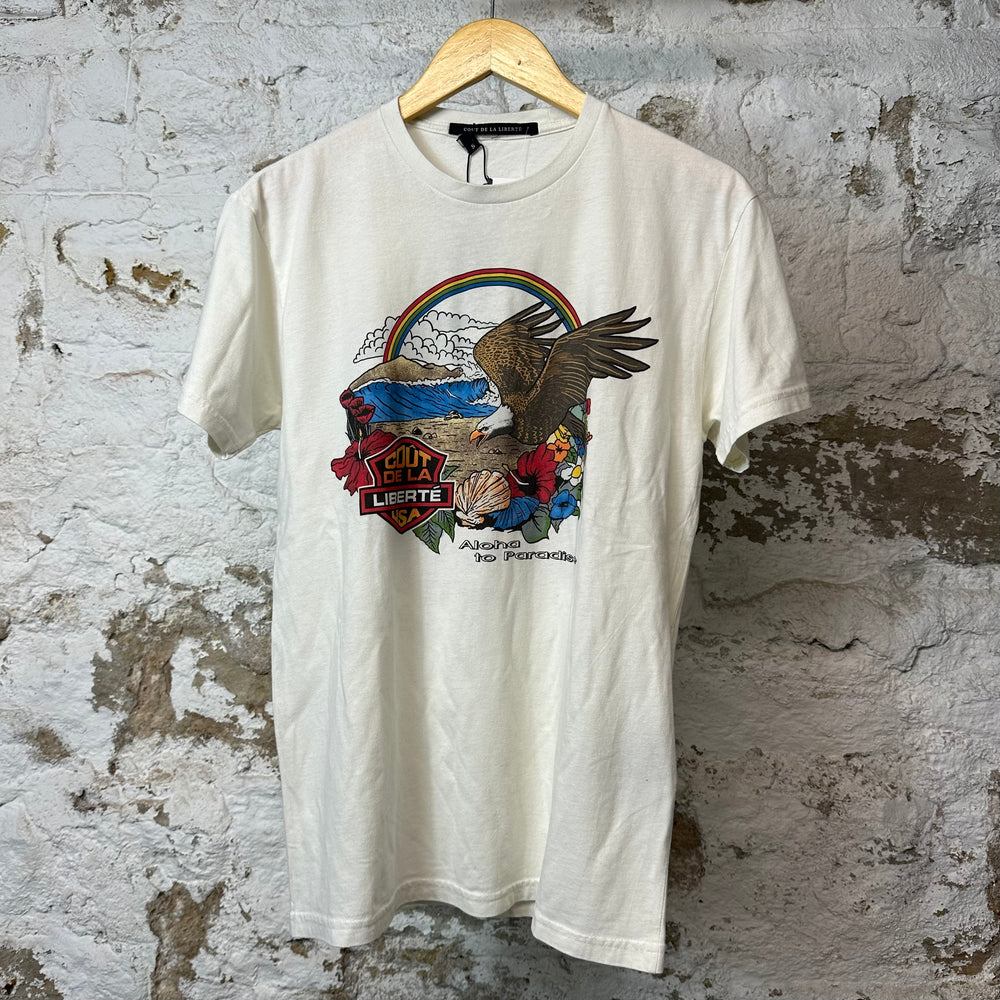 Cout De La Liberte Paradise White T-shirt
