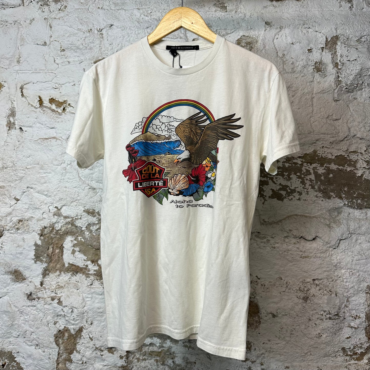Cout De La Liberte Paradise White T-shirt