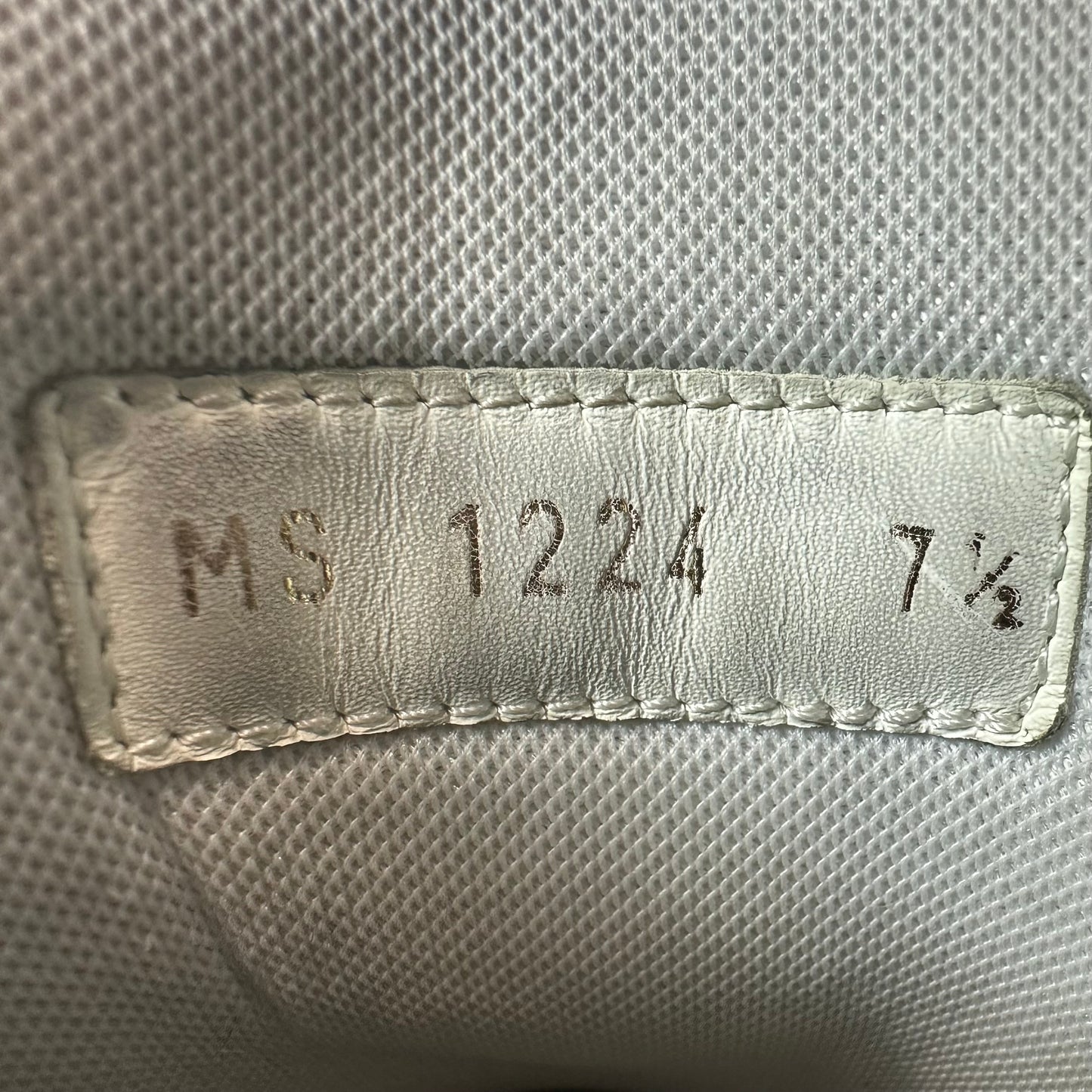 Louis Vuitton Grey White Monogram Trainer Sz 9 (7.5LV)