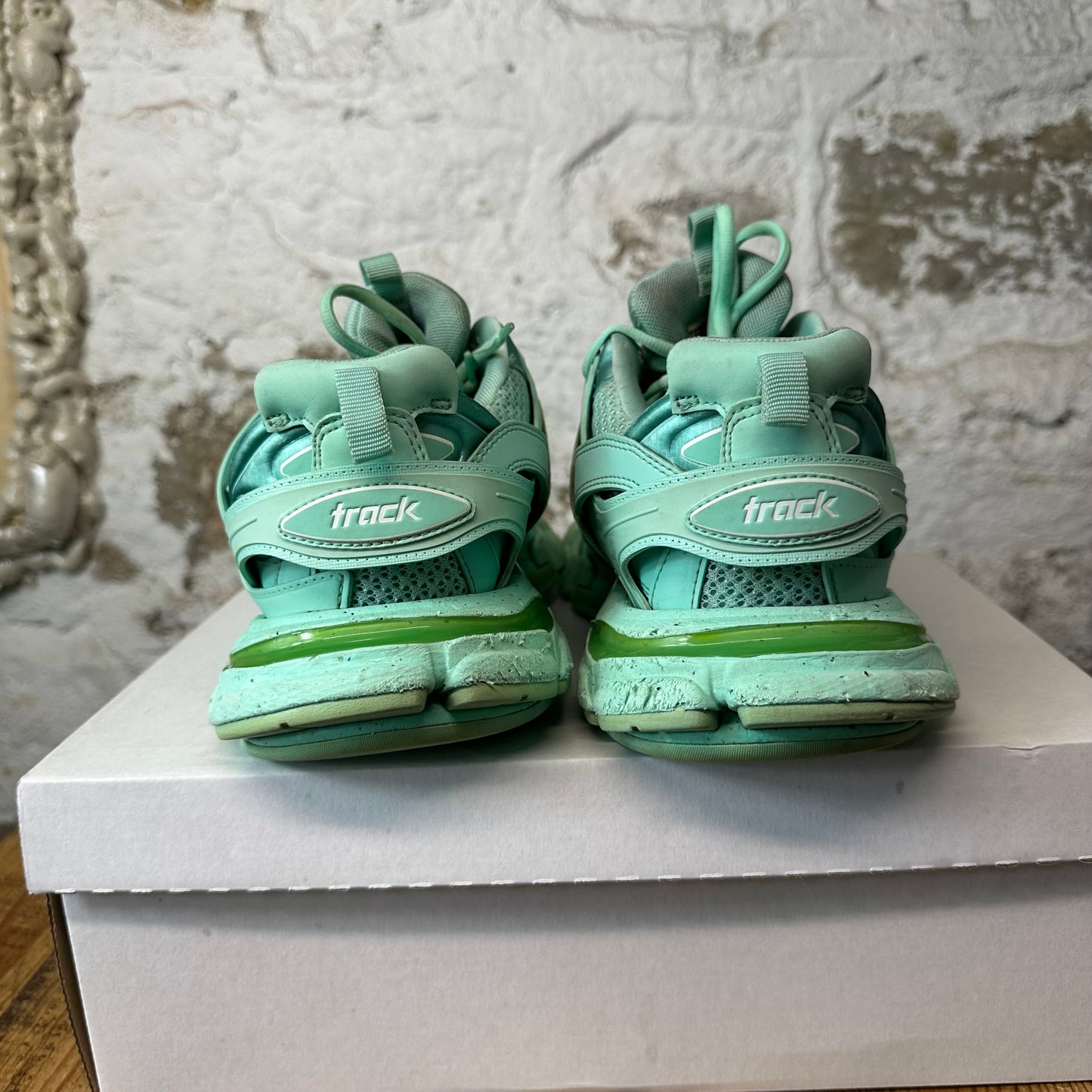 Balenciaga Track Runner Mint Green Sneaker Sz 9 (42)