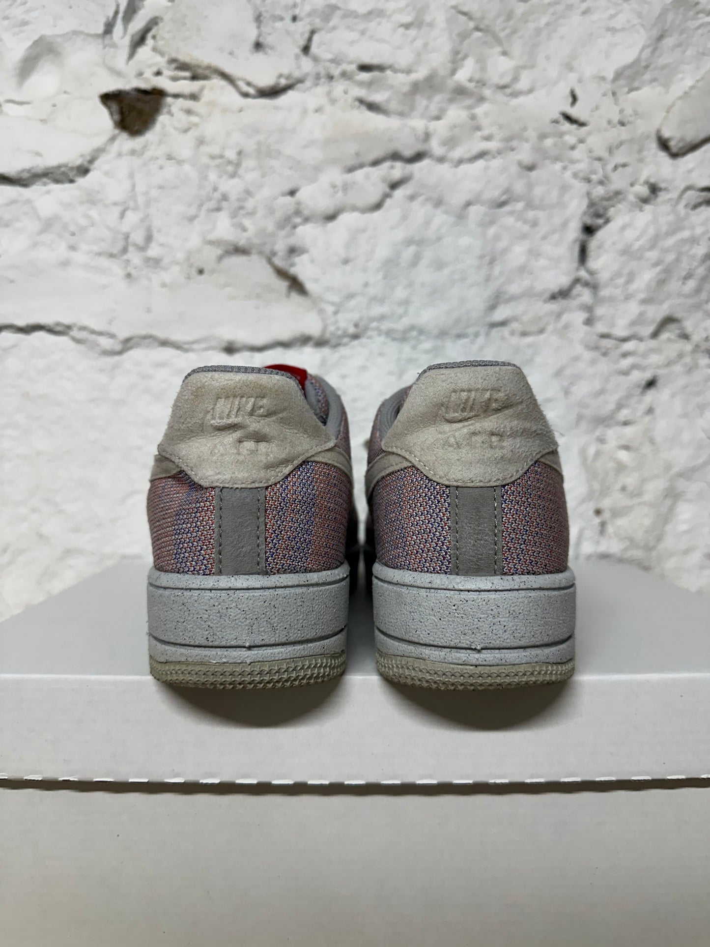 Nike Air Force 1 Crater Wolf Grey Sz 7Y