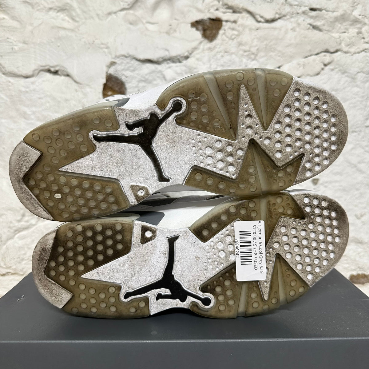 Air Jordan 6 Cool Grey Sz 8