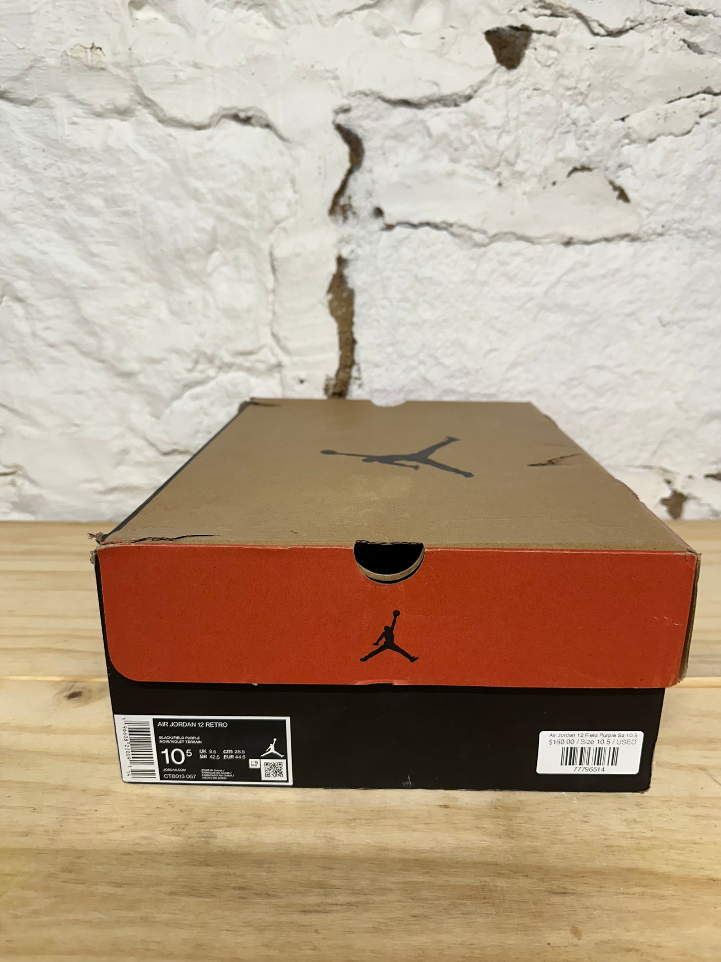 Air Jordan 12 Field Purple Sz 10.5