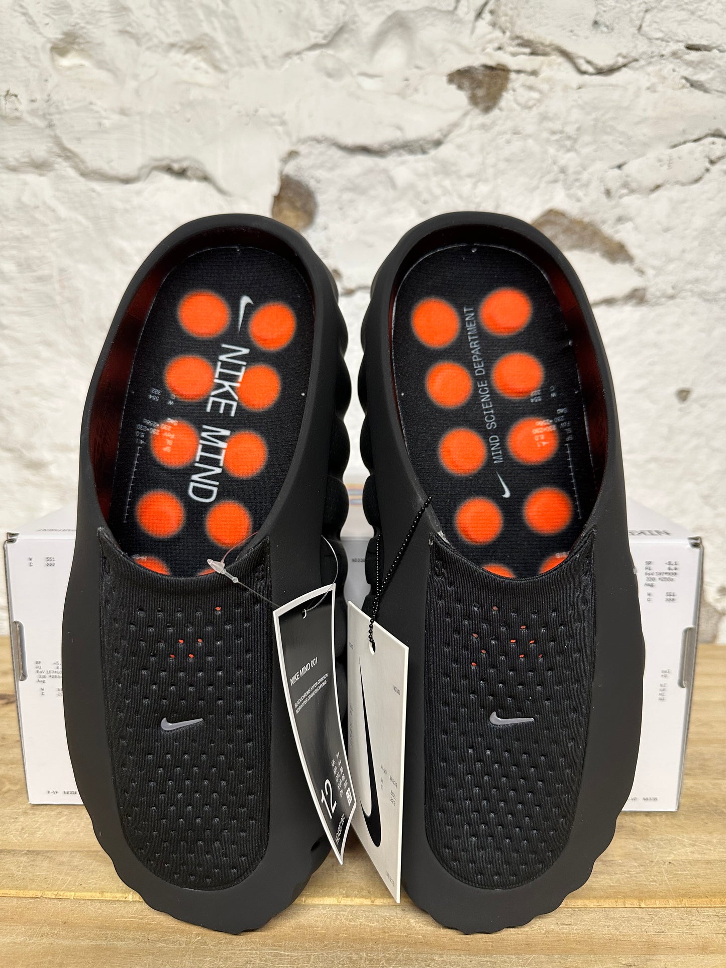 Nike Mind 001 Black Chrome Sz 12 DS