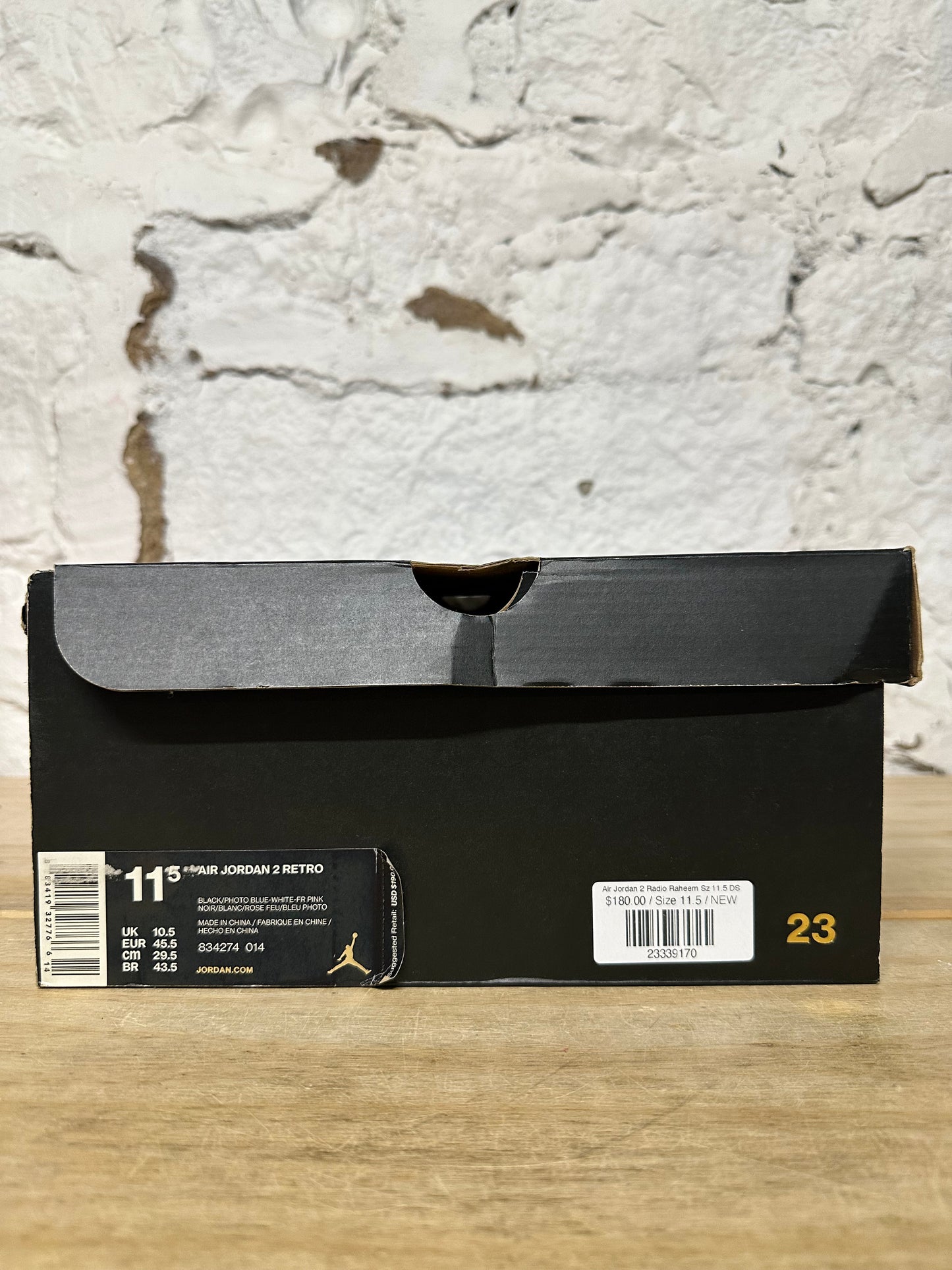 Air Jordan 2 Radio Raheem Sz 11.5 DS