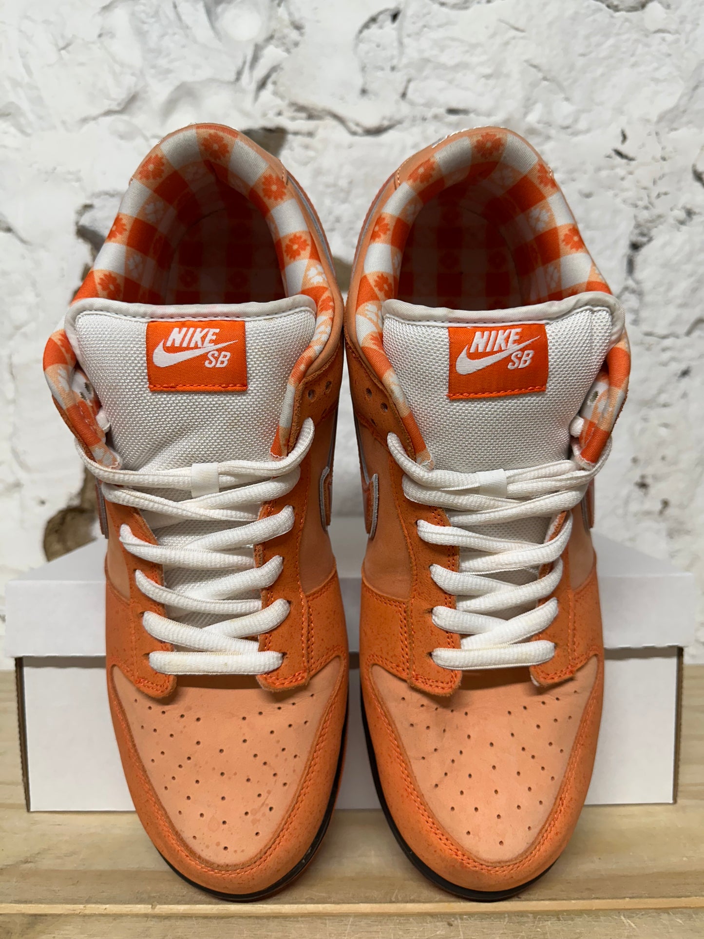 Nike SB Dunk Low Orange Lobster Sz 14
