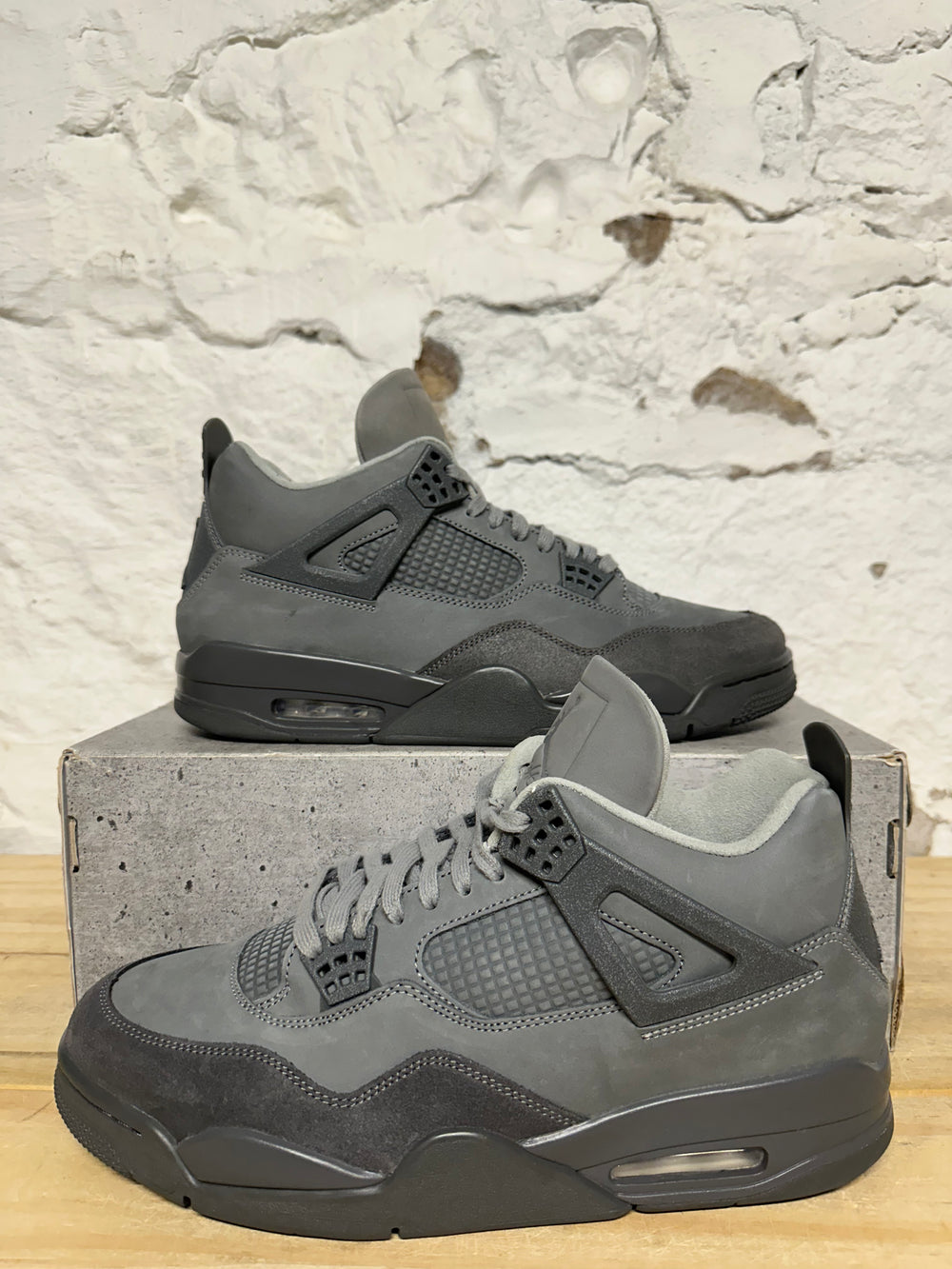 Air Jordan 4 Paris Olympics Wet Cement Sz 12