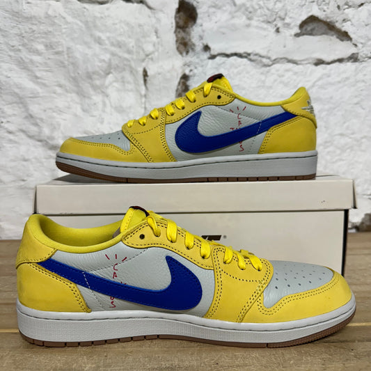 Air Jordan 1 Low Travis Scott Canary Sz 10.5W