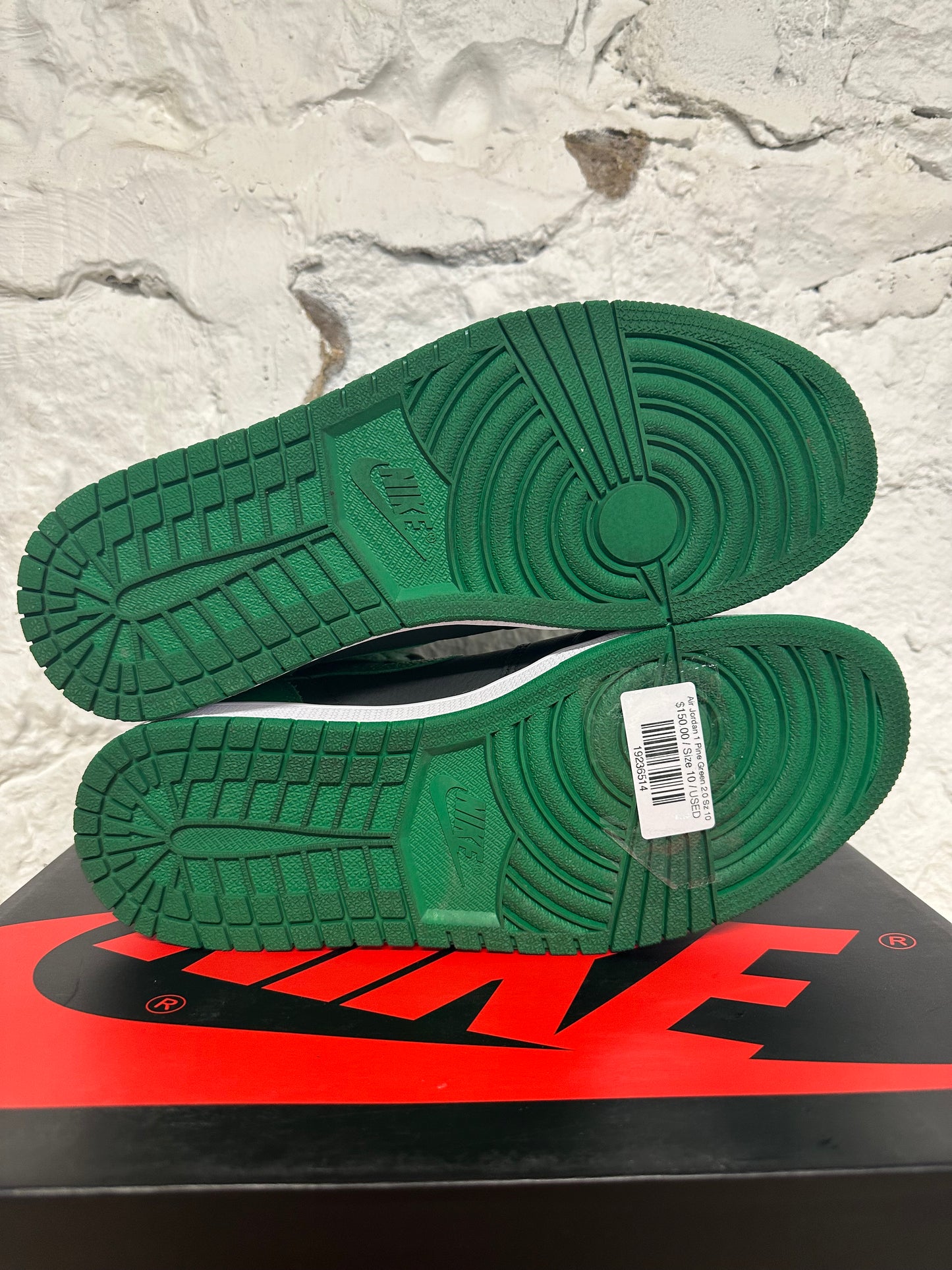 Air Jordan 1 High Pine Green 2.0 Sz 10