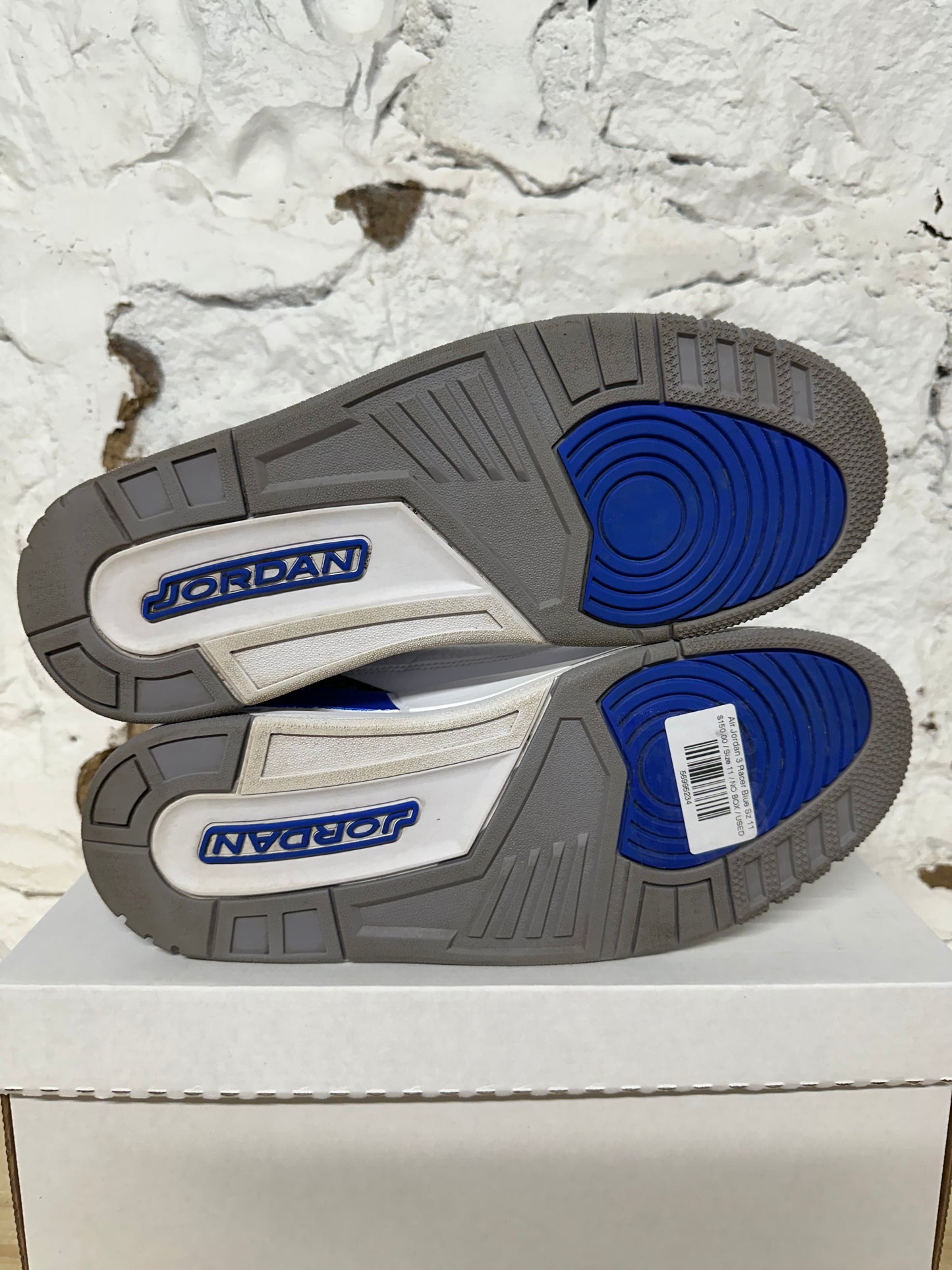 Air Jordan 3 Racer Blue Sz 11