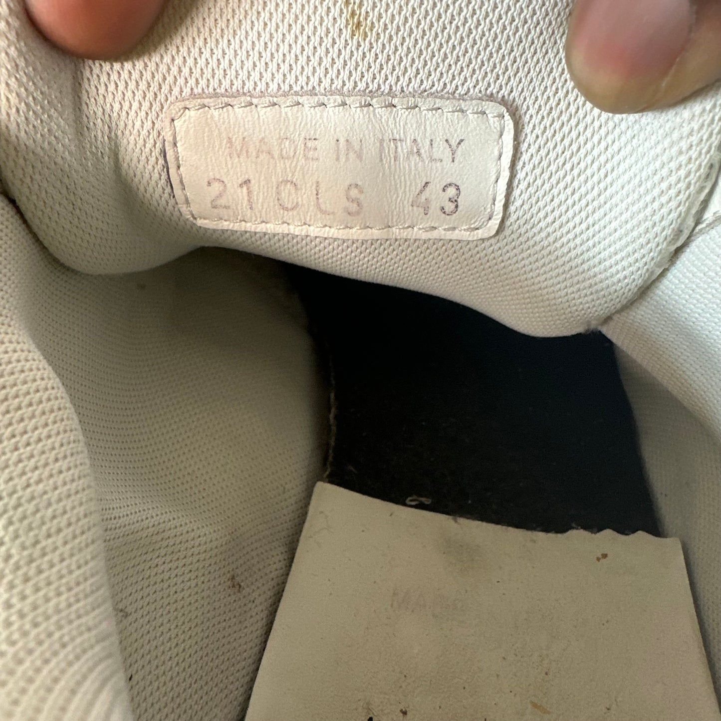 Dior B22 White Gray Sneaker Sz 10 (43)