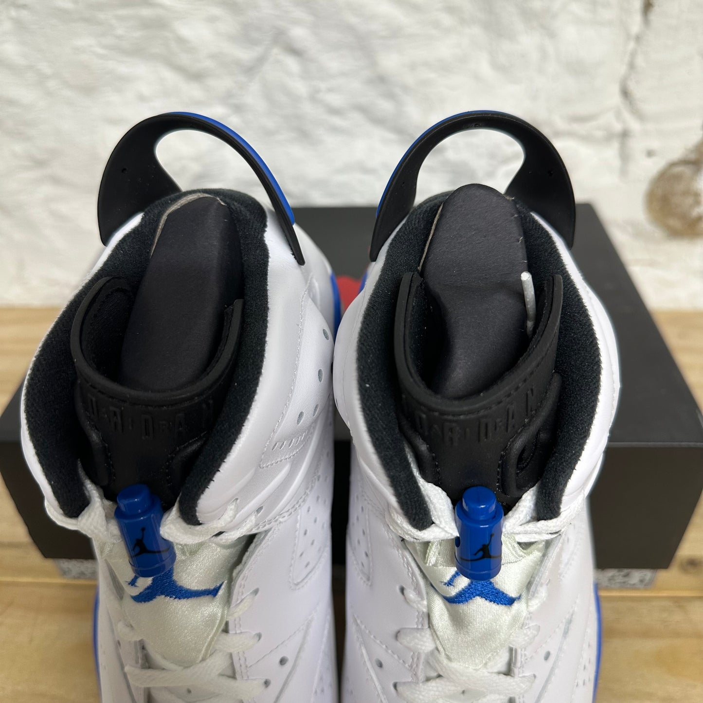Air Jordan 6 Retro Sport Blue Sz 9.5 DS