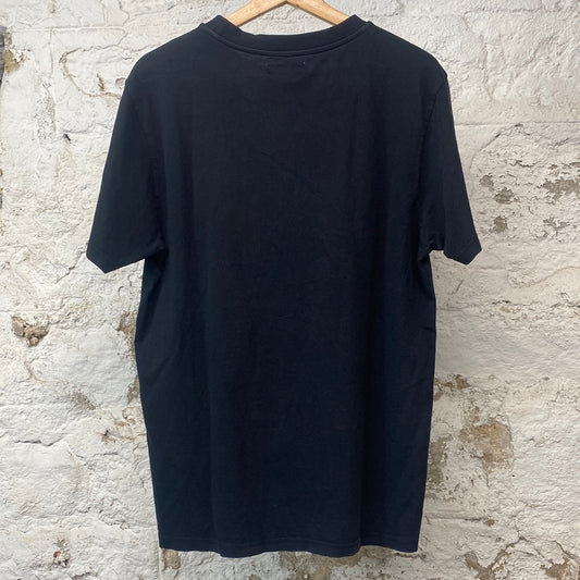 Palm Angels Gold Box Logo T-shirt Sz M