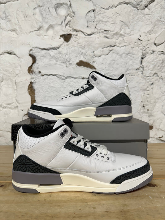 Air Jordan 3 Cement Grey Sz 11.5 DS