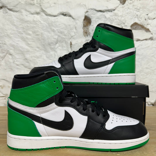 Air Jordan 1 High Lucky Green Sz 10.5
