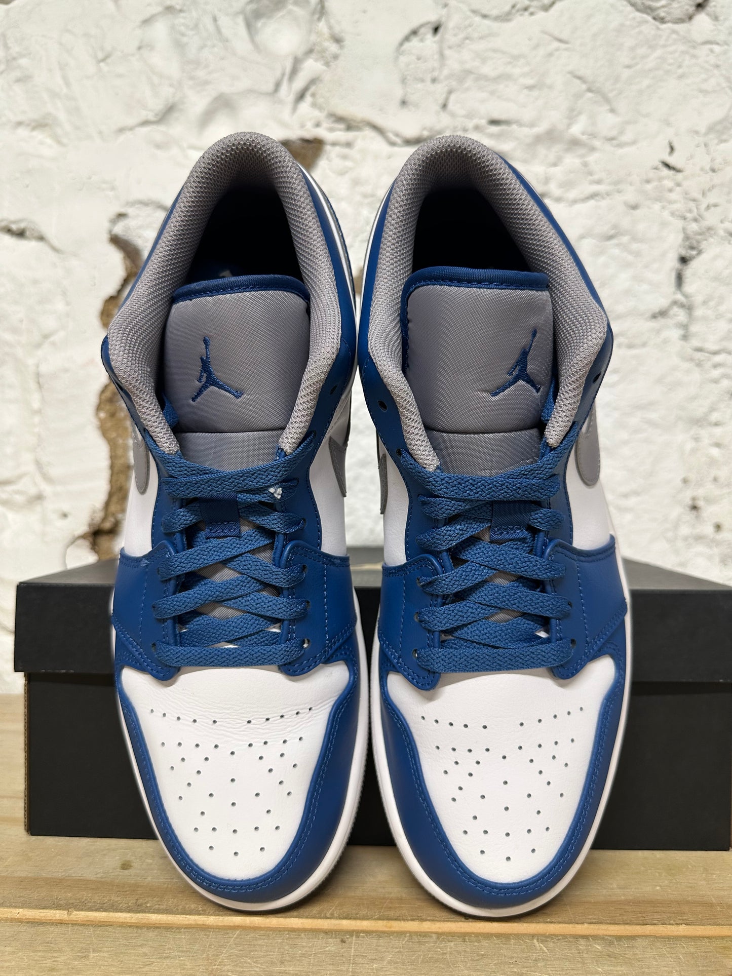 Air Jordan 1 Low True Blue Sz 11