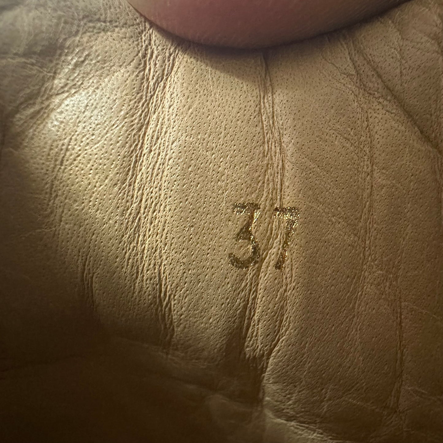 Christian Louboutin Low Black Leather Sneaker Sz 5 (37)