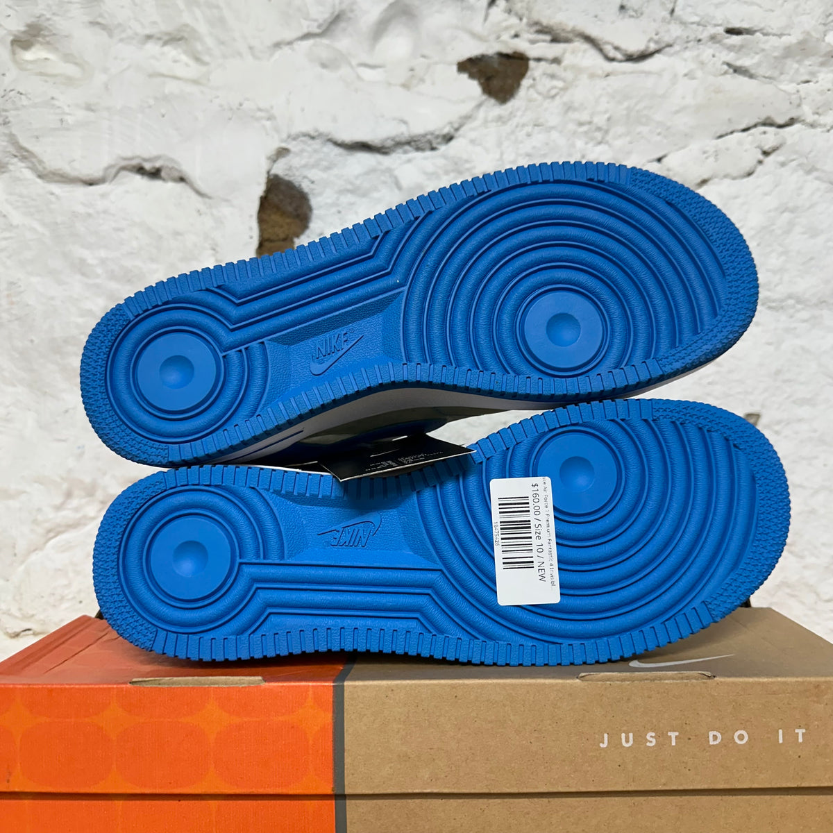 Nike Air Force 1 Premium Fantastic 4 Invisible Woman Sz 10 DS
