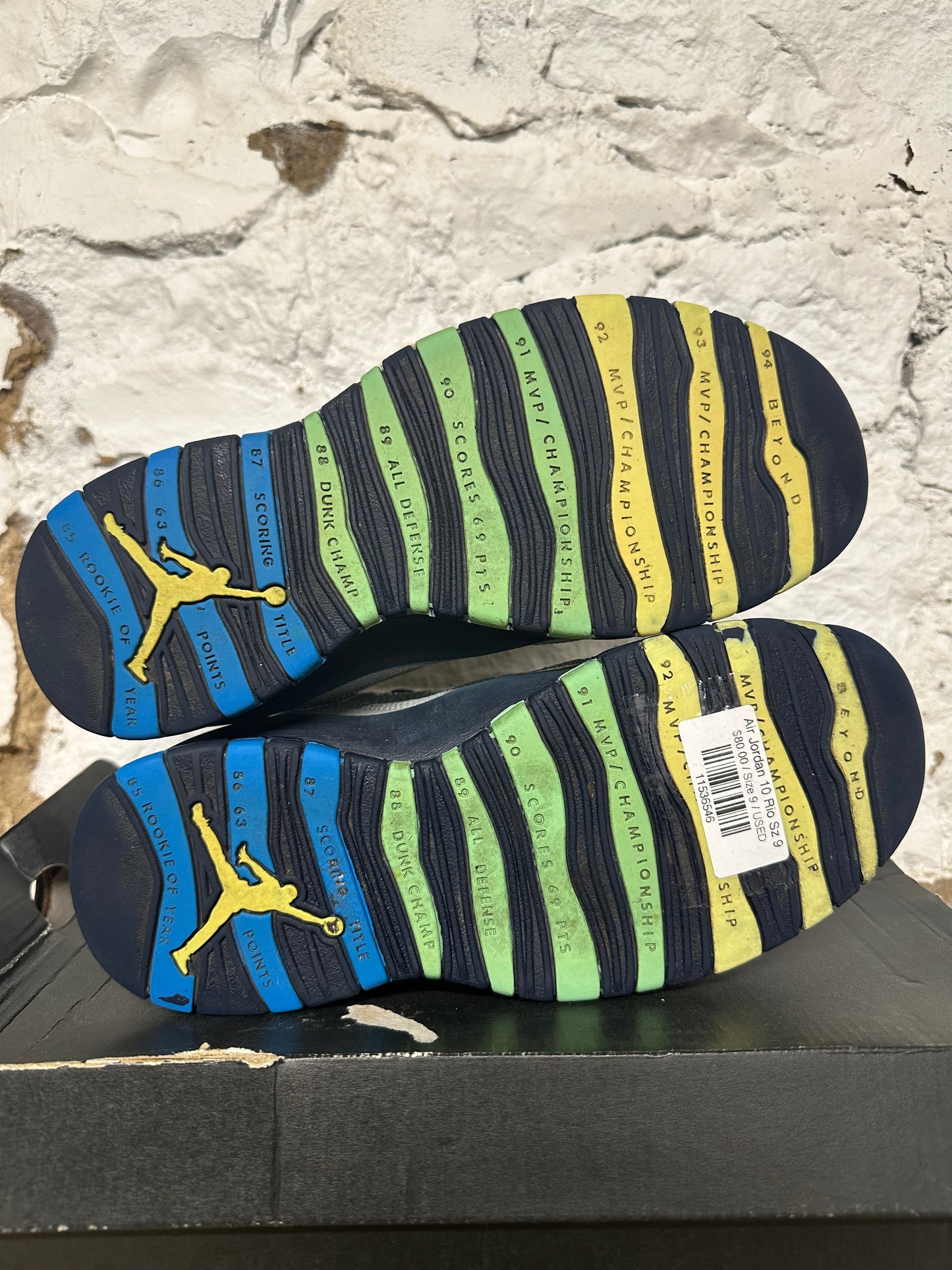 Air Jordan 10 Rio Sz 9