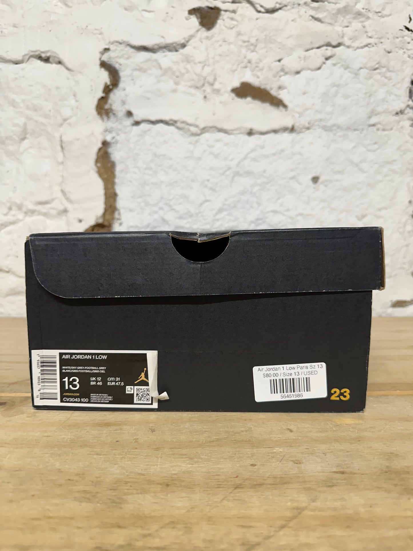 Air Jordan 1 Low Paris Sz 13