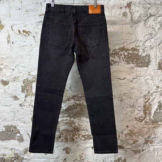 Gucci Plain Faded Black Denim Jeans Sz 29