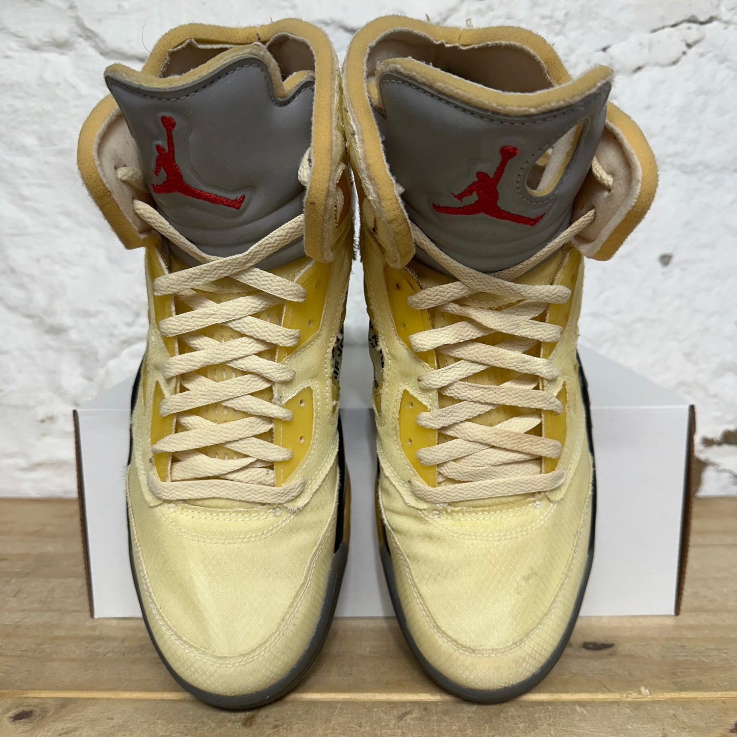 Air Jordan 5 Off-White Sail Sz 12.5