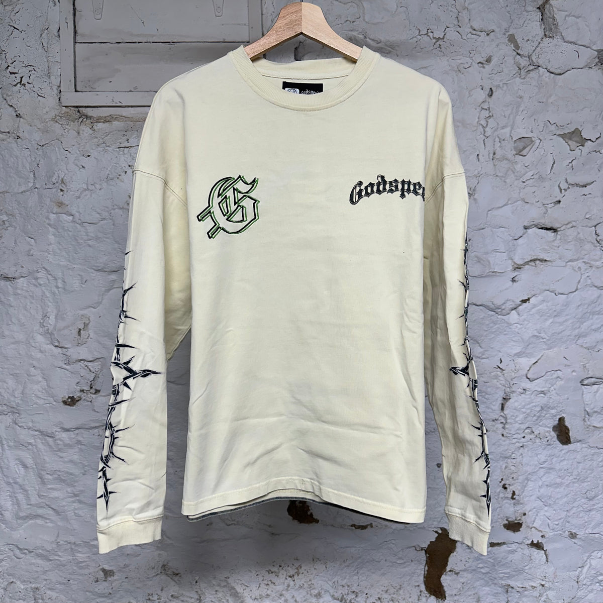 Godspeed Once Upon A Time Cream Long Sleeve Sz XS