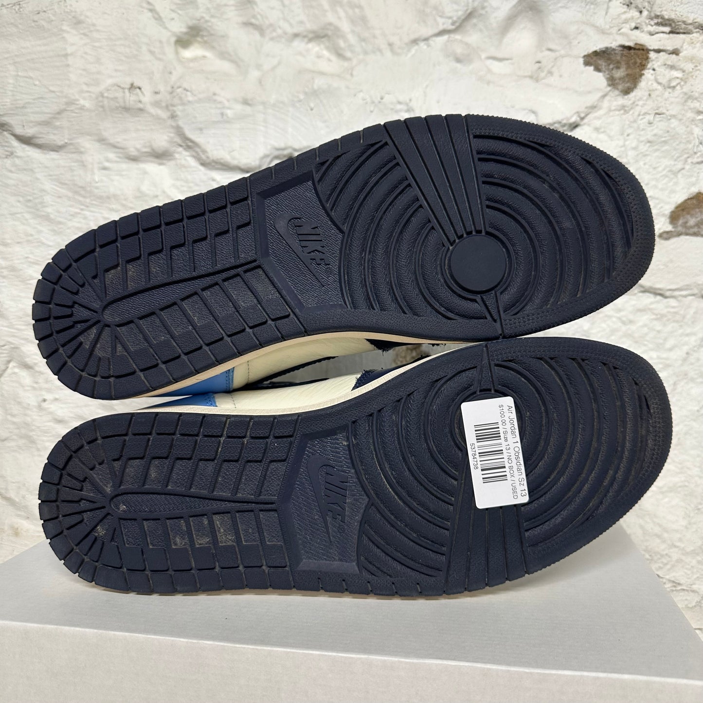 Air Jordan 1 High Obsidian Sz 13