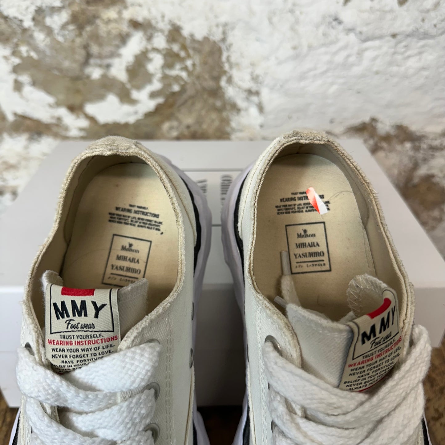 Maison Mihara Peterson 23 Triple White Sneaker Sz 7 (40)