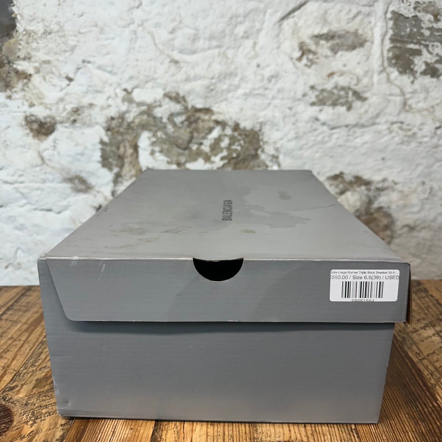 Balenciaga Runner Triple Black Sneaker Sz 6.5 (39)