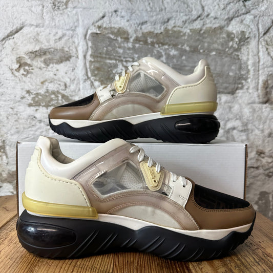 Fendi Zucca FF Logo Chunky Runner Sneaker Sz 8