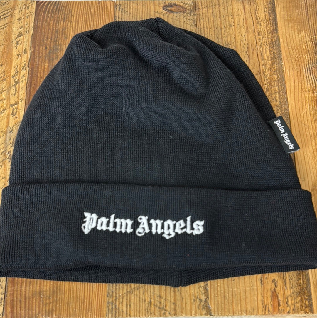 Palm Angels Black Beanie DS