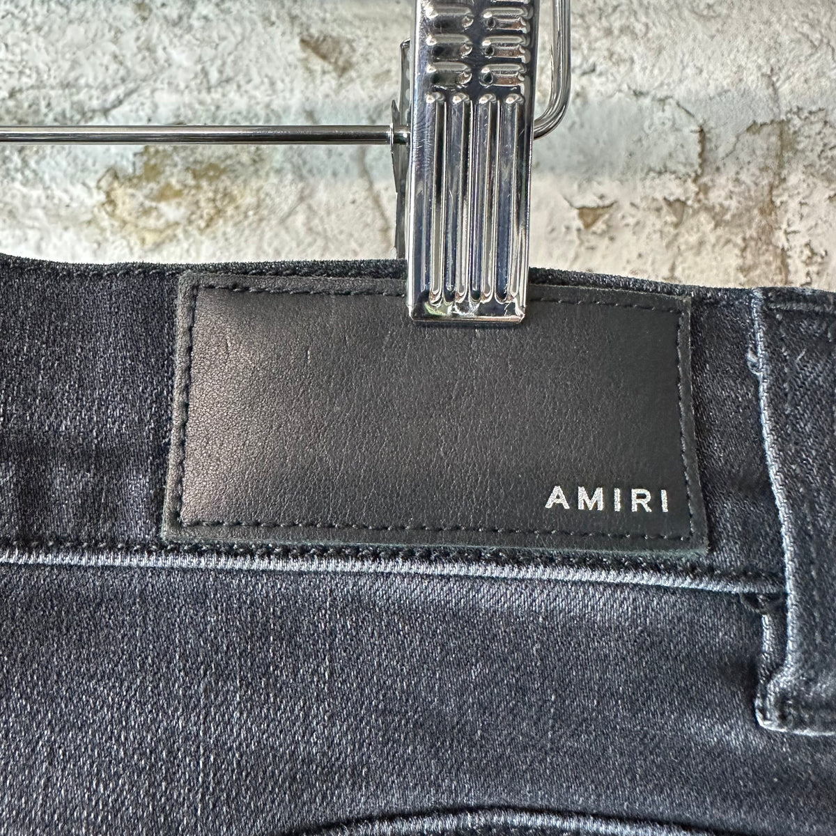 Amiri MX1 Red Tie Dye Thrasher Black Denim Jeans Sz 34