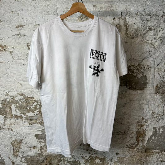 Chrome Hearts Foti Multi Teeter T-shirt White Sz L