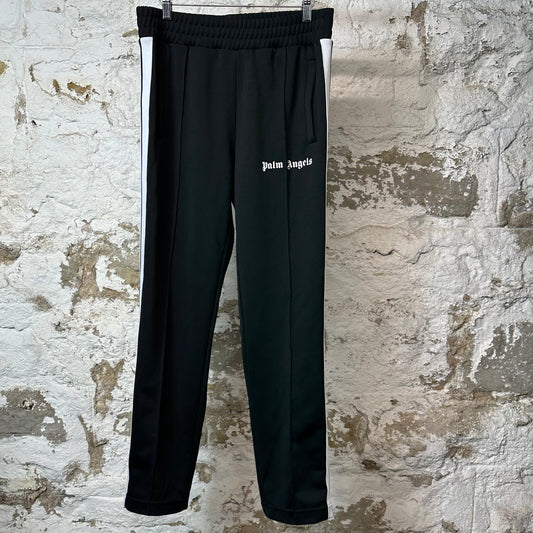 Palm Angels Black White Track Pants Sz L