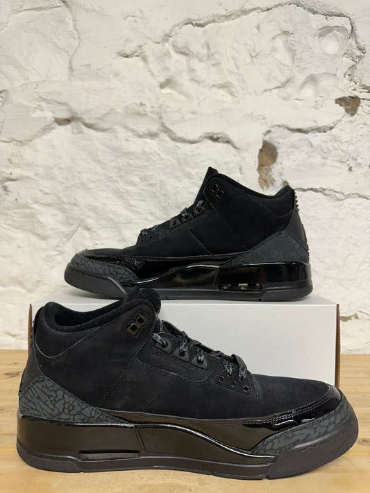 Air Jordan 3 Black Cat Sz 12