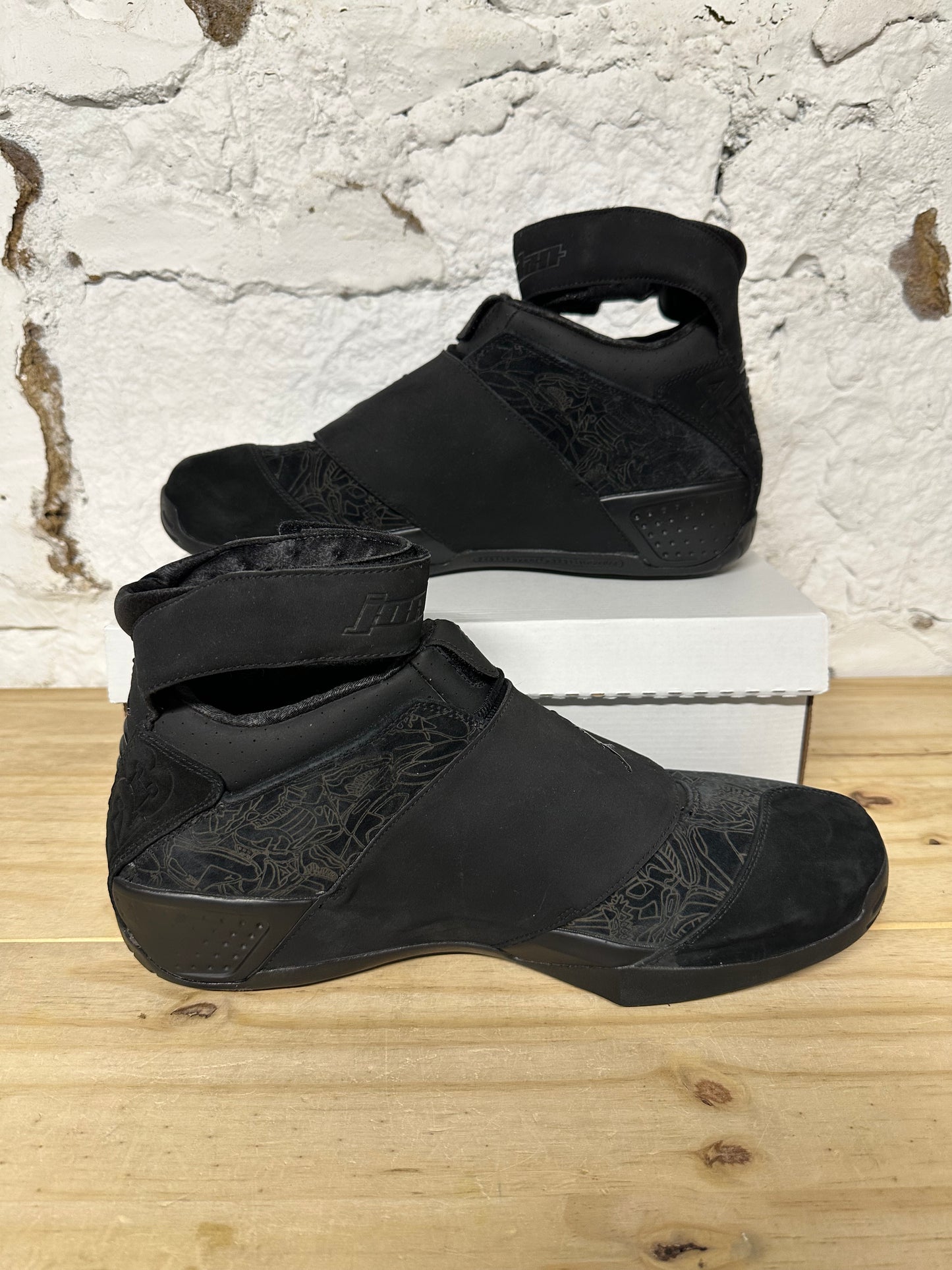 Air Jordan 20 Black Sz 15