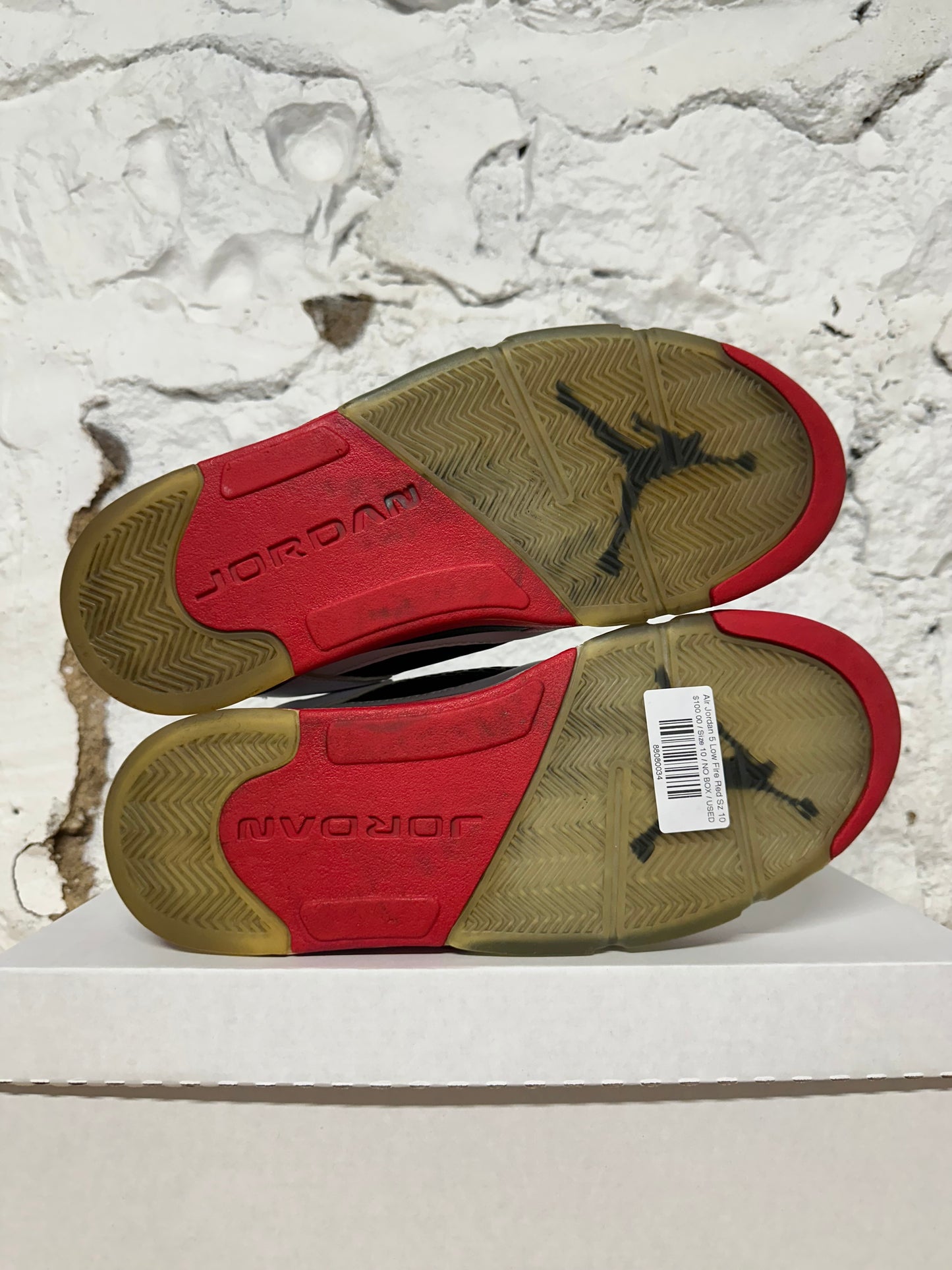 Air Jordan 5 Low Fire Red Sz 10