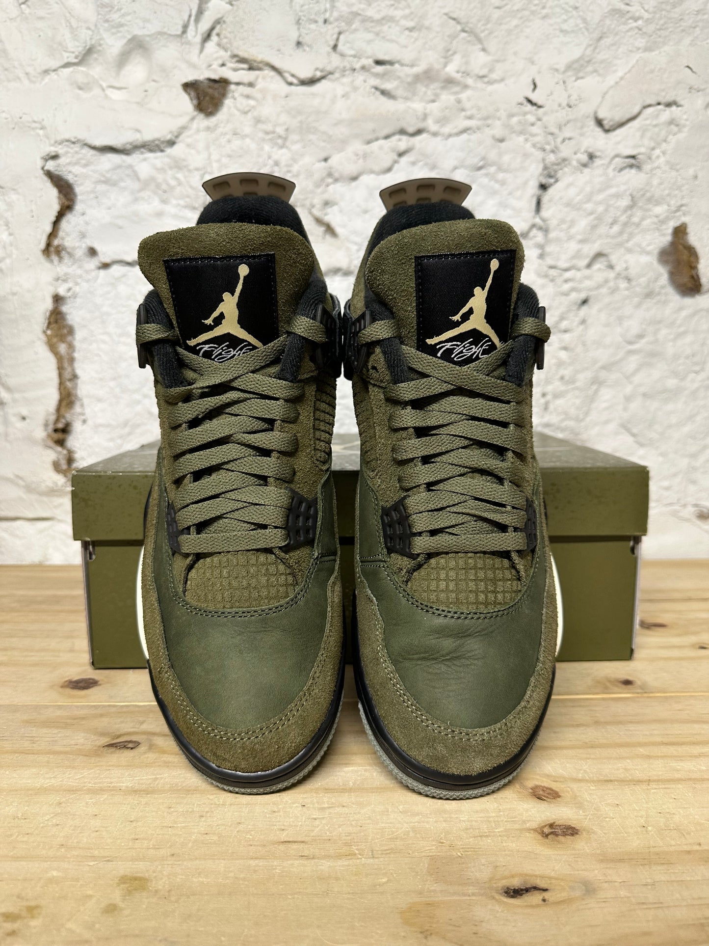 Air Jordan 4 Craft Olive Sz 10