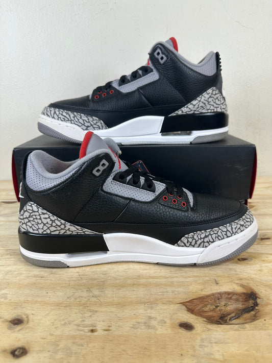 Air Jordan 3 Black Cement (2018) Sz 9.5