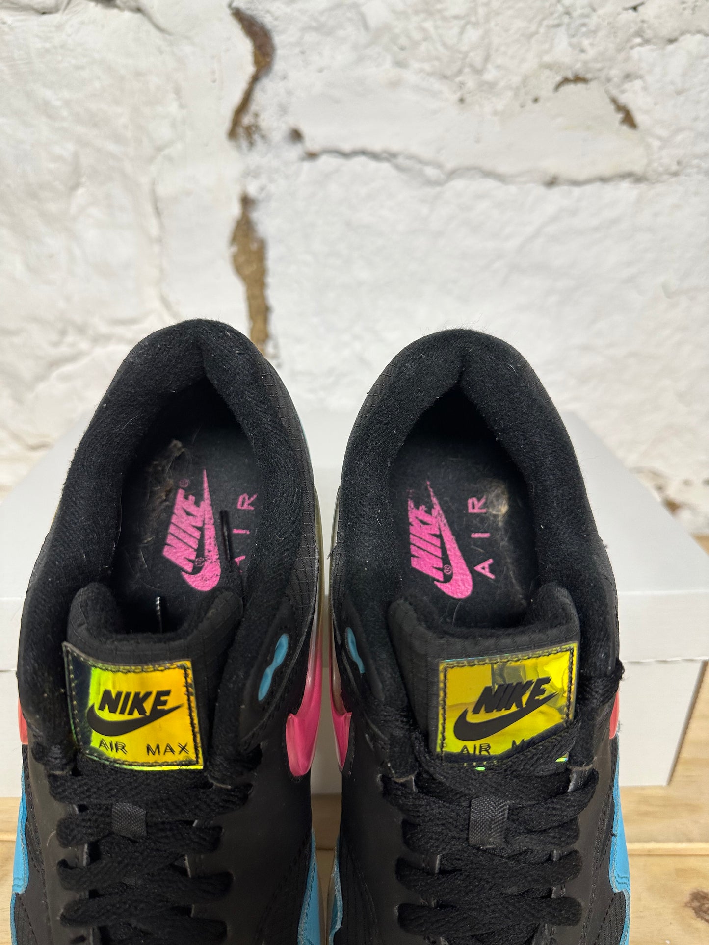 Nike Air Max 1 Jewel Swoosh Blue Fury Sz 8.5