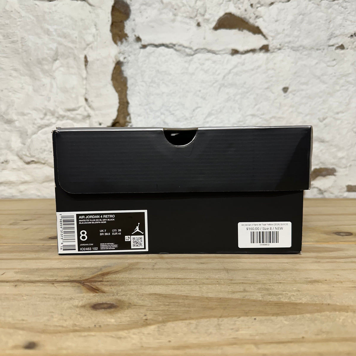Air Jordan 4 Rare Air Tour Yellow (2026) Sz 8 DS